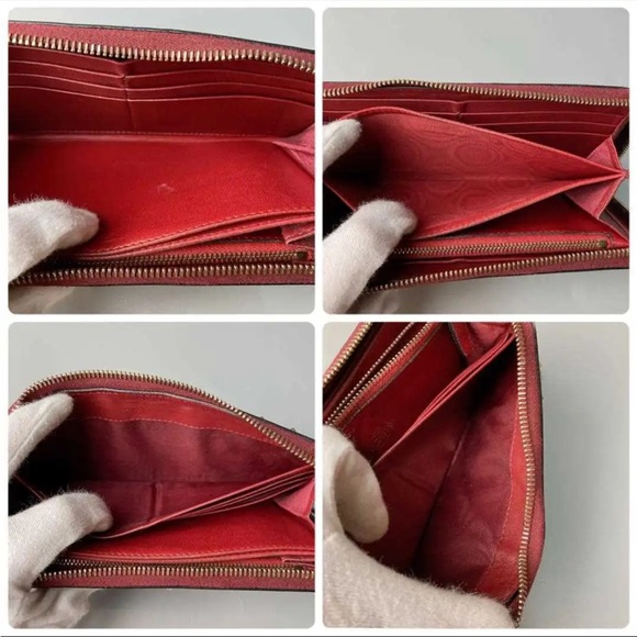 Valentino Rockstud Long Zip Around Wallet - Picture 7 of 10